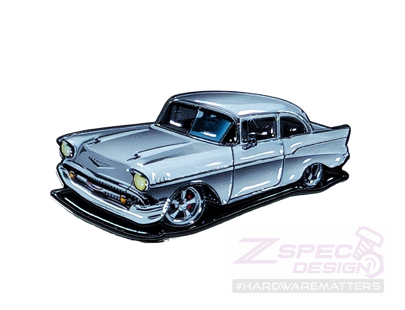 ZSPEC Collector Lapel / Hat Pin - 1950's Chevy Bel Air - ZSPEC Design LLC - Pin - accessory, corvette, lapel, lifestyle, pin - zspecdesign.com