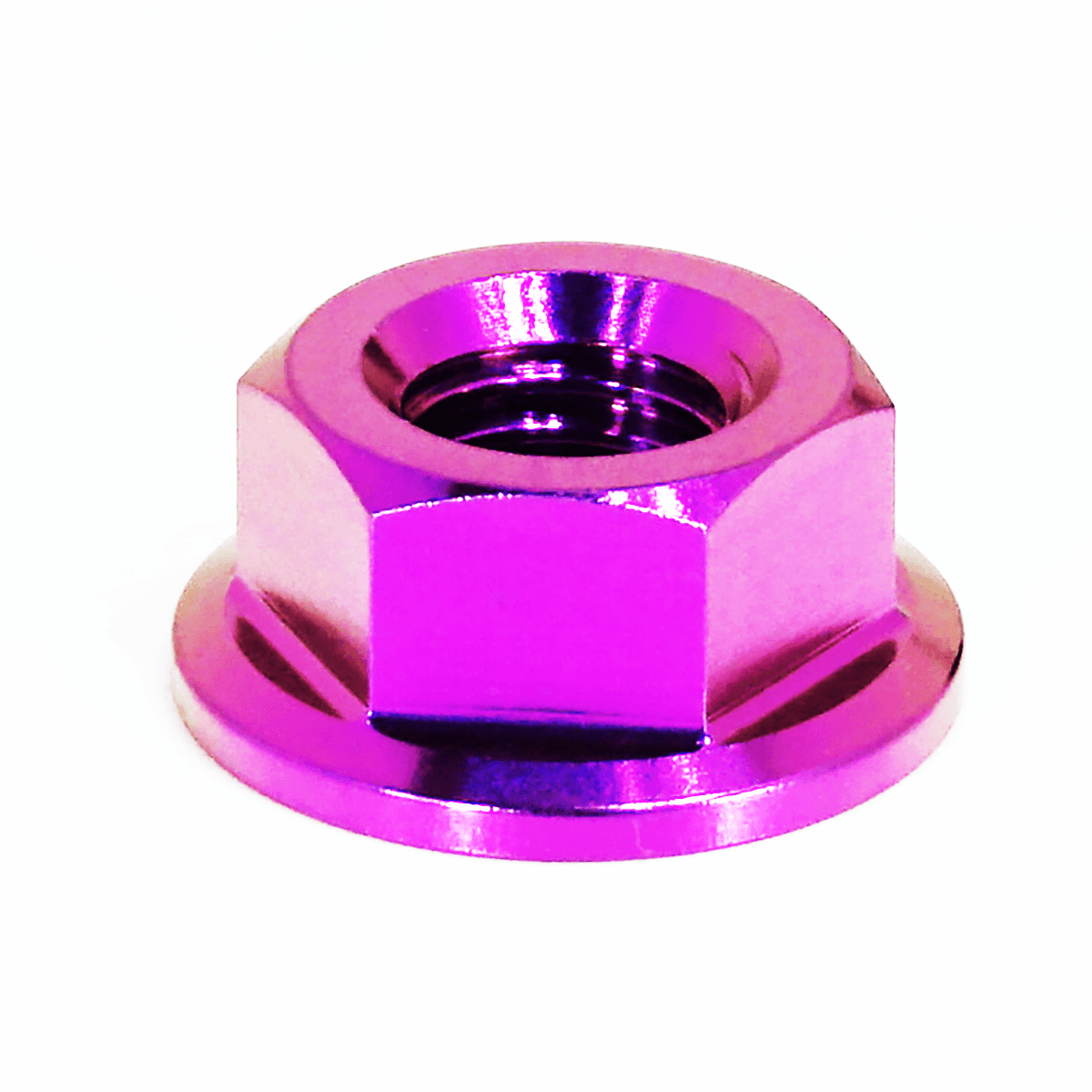 ZSPEC M12-1.25 Metric Flare Nut, Titanium Grade-5, Sold per Each - ZSPEC Design LLC - Hardware Fasteners - Dress Up Bolt, flare, m12, nut, titanium - zspecdesign.com