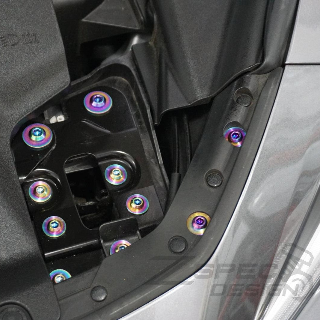 ZSPEC Stage-2 Fastener Kit for Infiniti Q50/Q60 w/VR30DDTT, Titanium

Specifications:
Grade-5 Titanium
Bagged & Labeled by Area
Lightweight, Visual Upgrade
