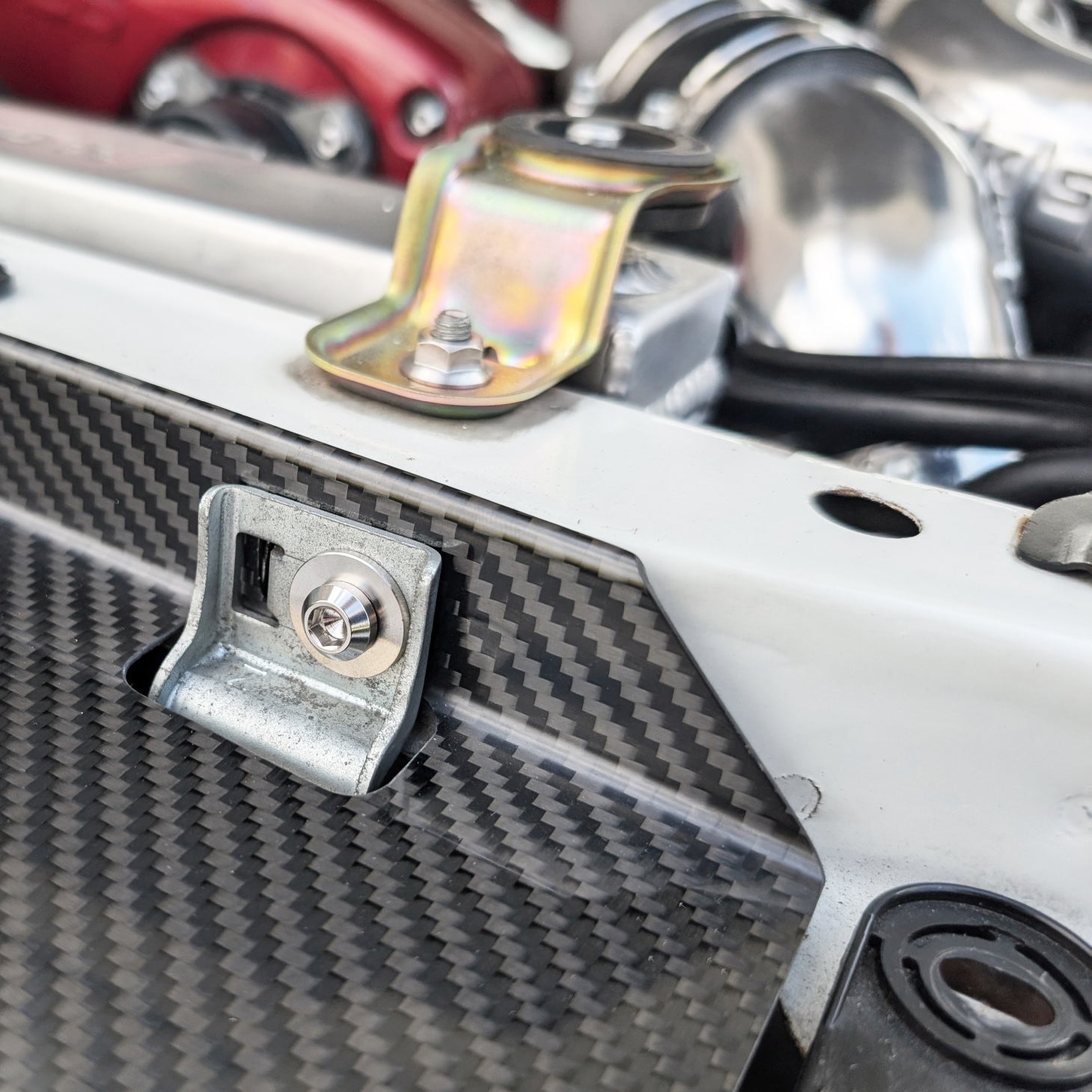 ZSPEC Titanium Hardware Kit for the Nissan Skyline GTR R34 Dress Up Bolts Fasteners Washers Fittings NISMO