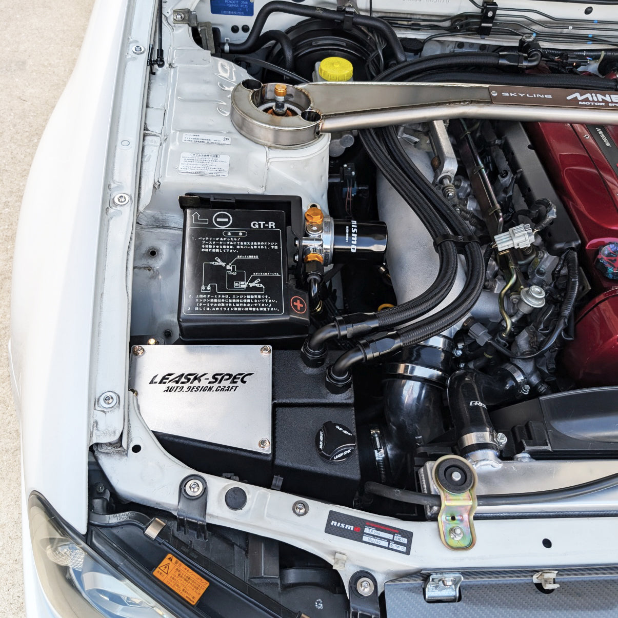 ZSPEC Titanium Hardware Kit for the Nissan Skyline GTR R34 Dress Up Bolts Fasteners Washers Fittings NISMO