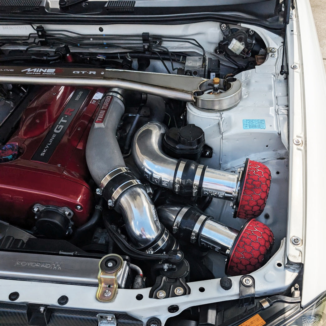 ZSPEC Titanium Hardware Kit for the Nissan Skyline GTR R34 Dress Up Bolts Fasteners Washers Fittings NISMO