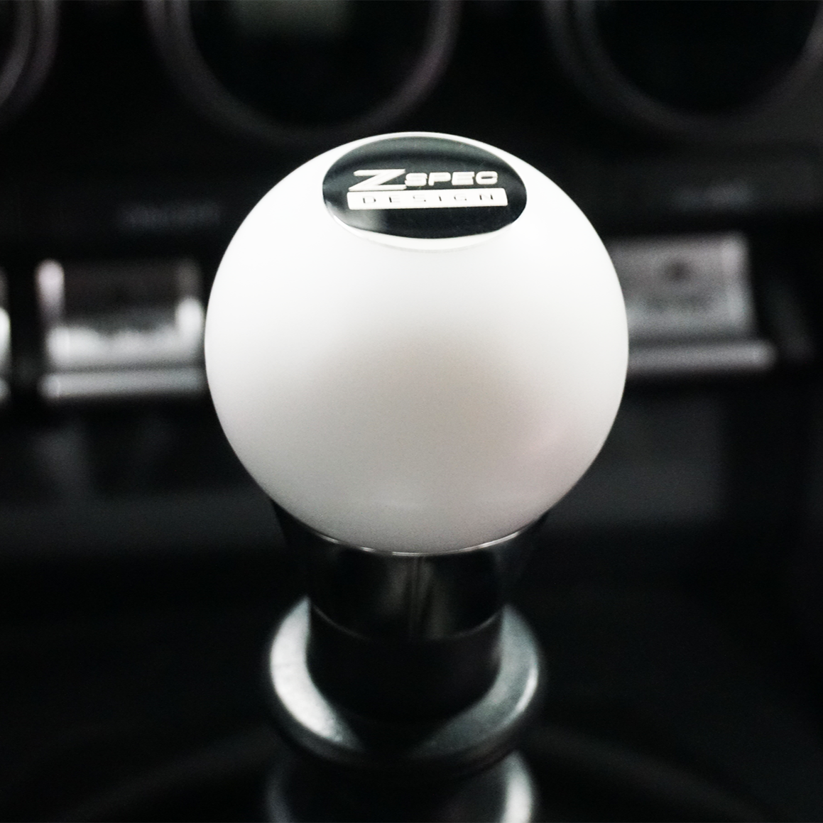 ZSPEC Shift Knob, M10-1.25, Delrin & Stainless,4-Speed 240z