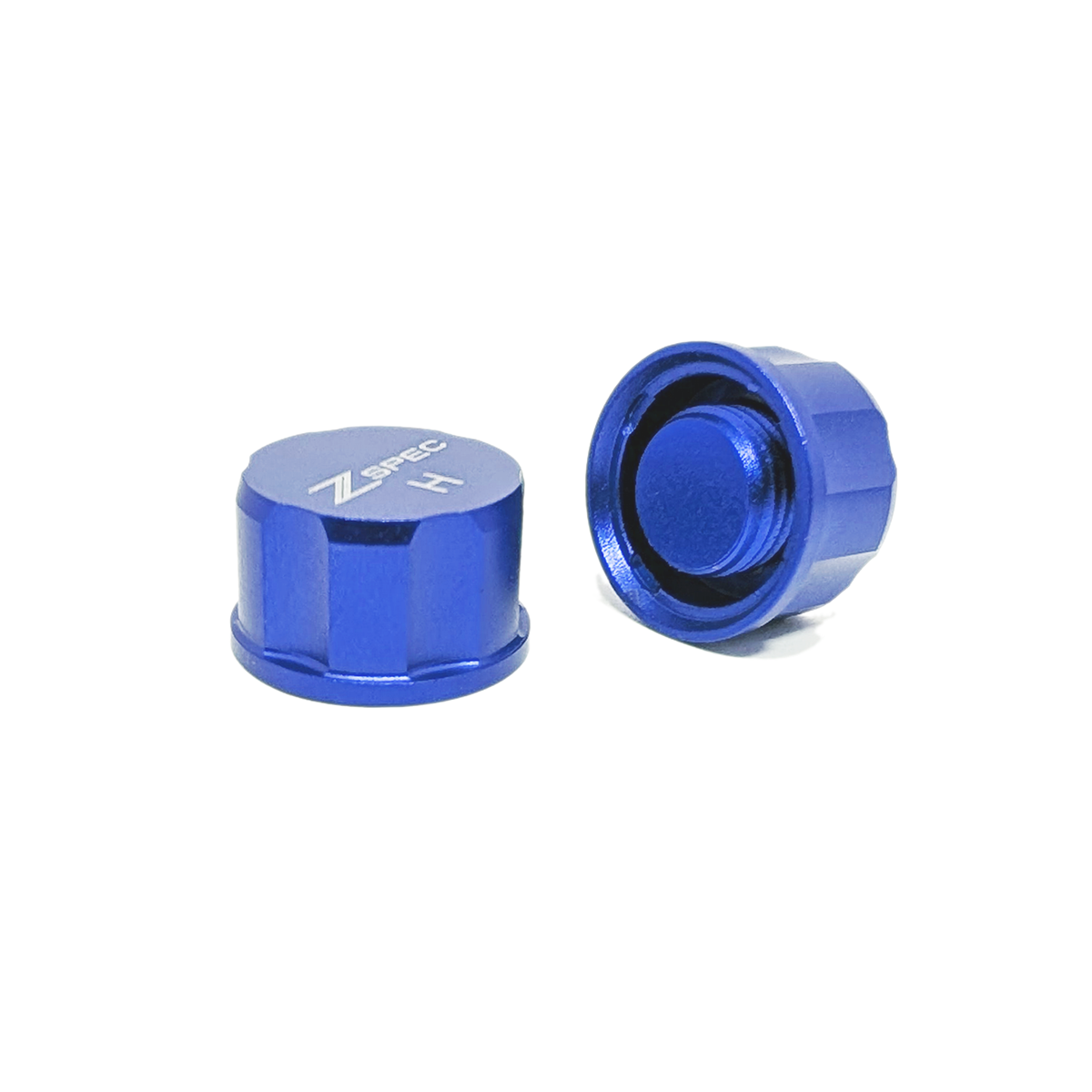 ZSPEC Billet AC Dress Up Caps Set, High & Low, for R-1234YF Systems