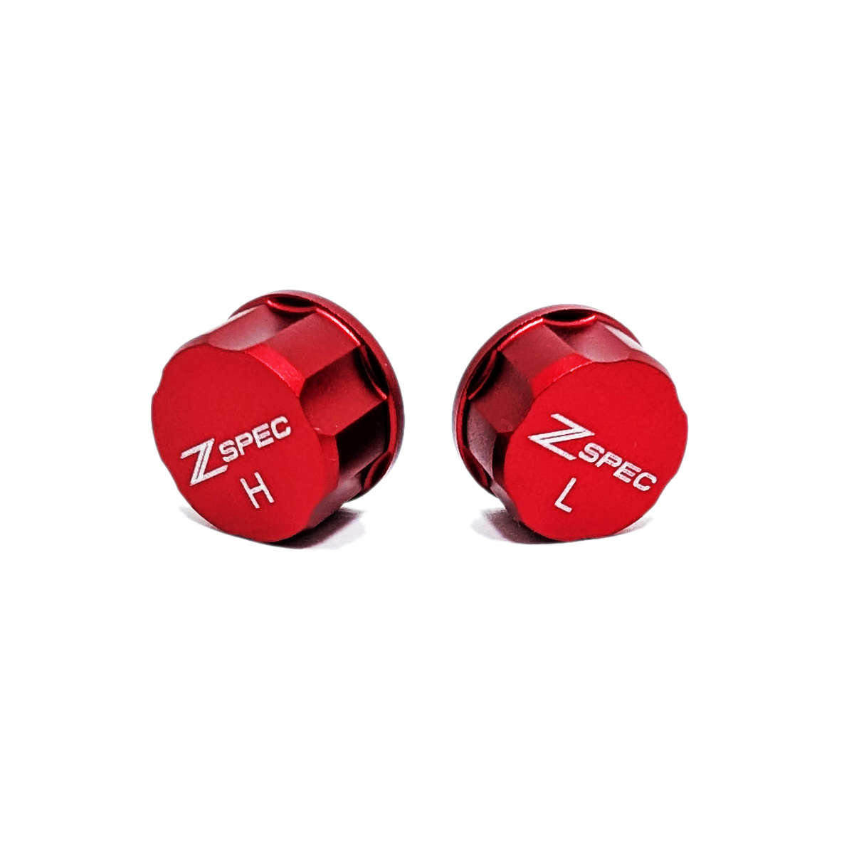 ZSPEC Billet AC Dress Up Caps Set, High & Low, for OEM R134 Systems