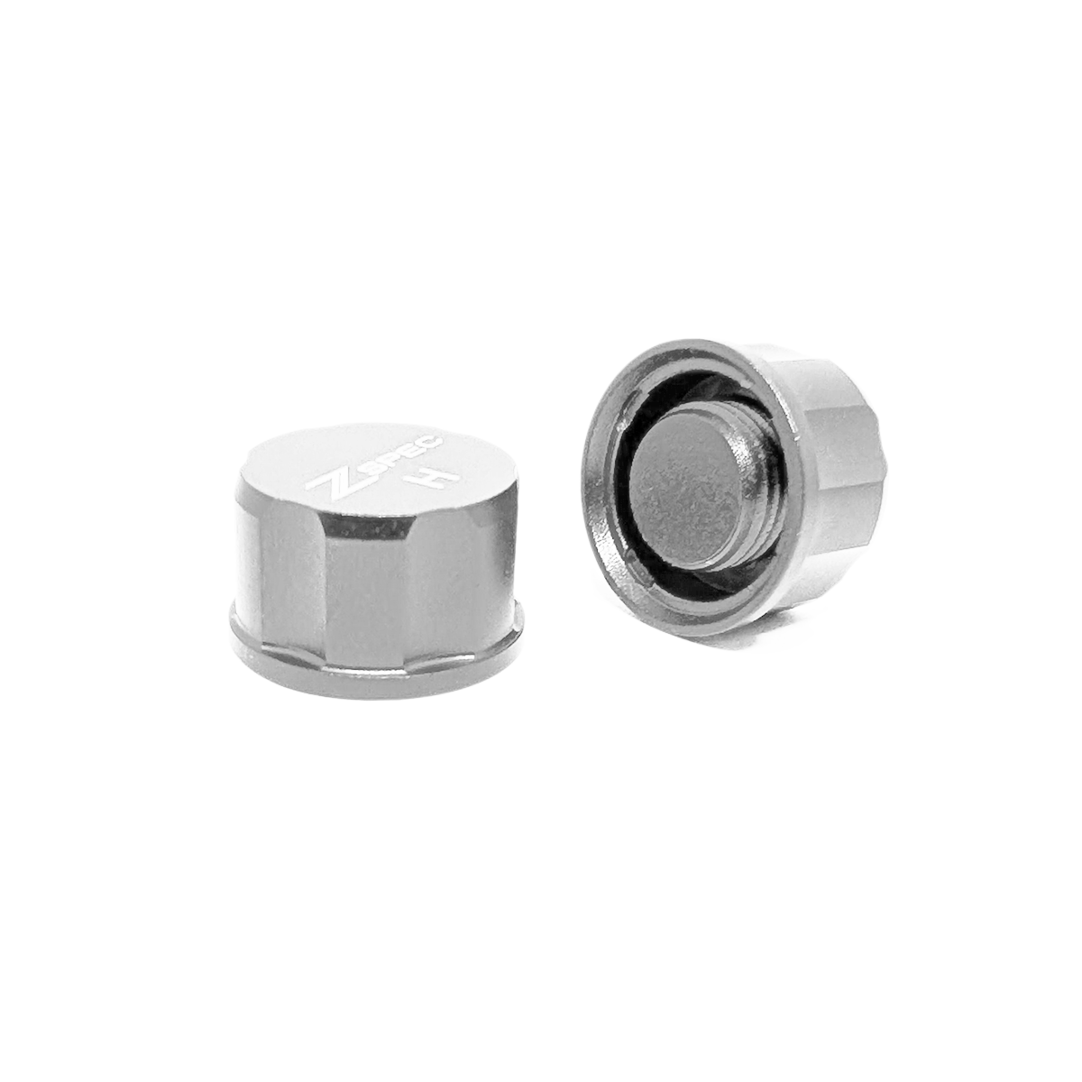 ZSPEC Billet AC Dress Up Caps Set, High & Low, for R-1234YF Systems
