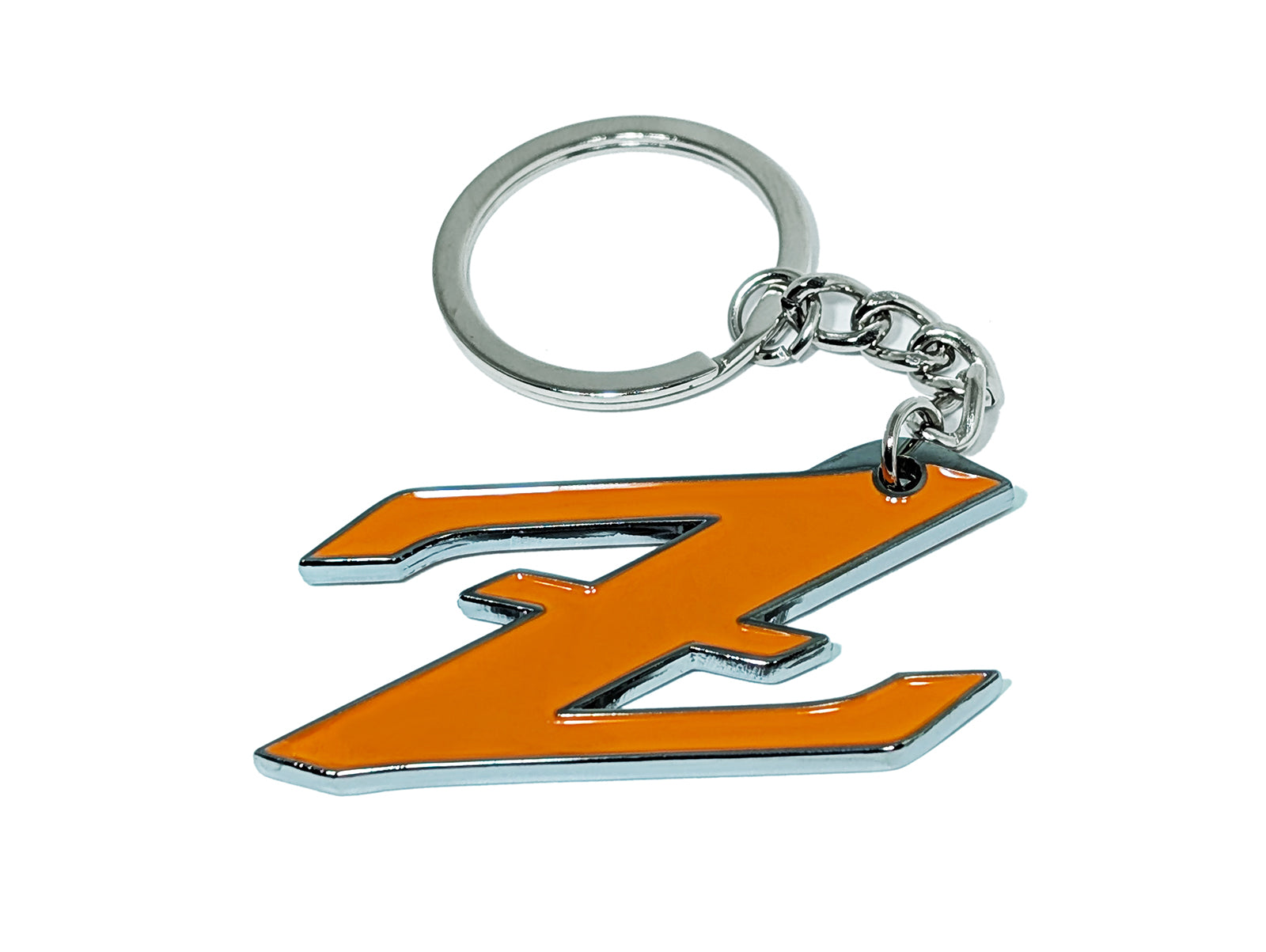 ZSPEC Chrome & Colored Keychain, Style: Nissan "Z" (RZ34) - ZSPEC Design LLC - Keychains - accessory, datsun, keychain, lifestyle, z/zx - zspecdesign.com