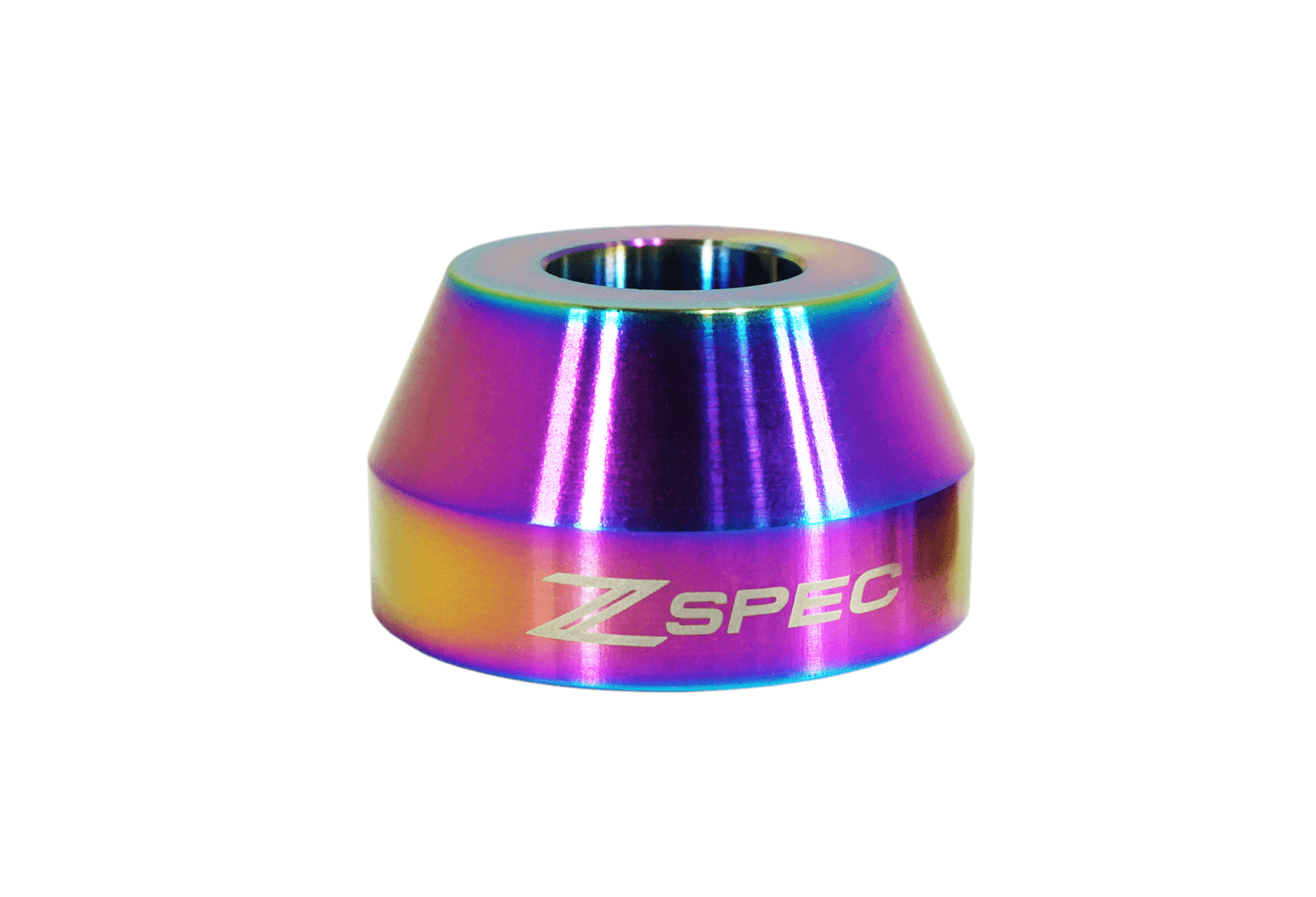 ZSPEC Shift Boot Knob Finisher, Burned Grade-5 Titanium, 20mm Tall, 300zx/350z/370z/Z/G/Q - ZSPEC Design LLC - Hardware Fasteners - 350z, 370z, 400z, accessory, boot finisher, g35, g37, infiniti, Nismo, Nissan, q50, q60, RZ34, sentra, shift, shift boot, Shift Knob, z34 s2, z34s2 - zspecdesign.com