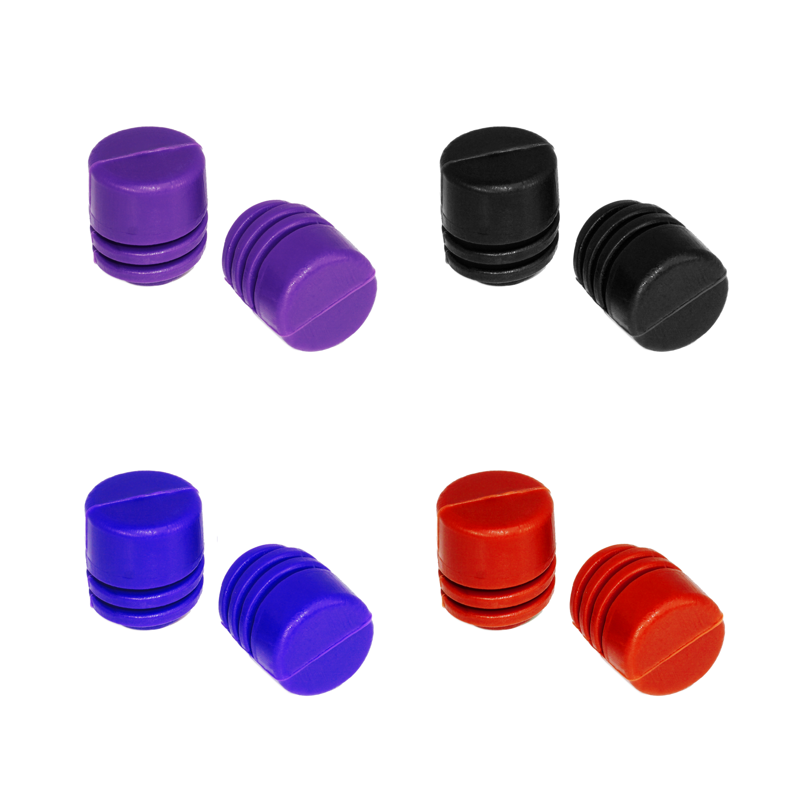 ZSPEC Hood Bump Stops, Hard Silicone Rubber, 2-Pack - ZSPEC Design LLC - Hardware Fasteners - hood, silicone - zspecdesign.com