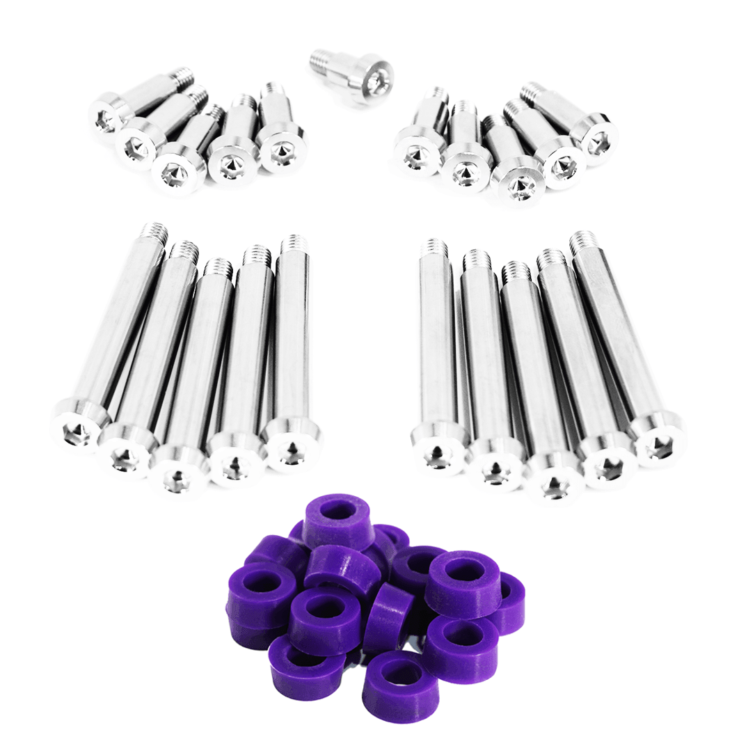 ZSPEC Shoulder-Bolt Timing Covers Fasteners, Nissan 300zx Z32 Titanium