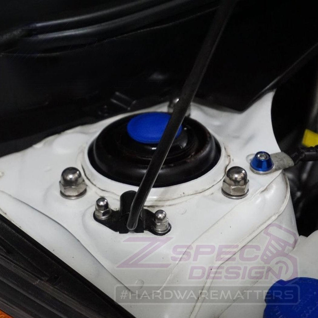 ZSPEC "Stage 1" Dress Up Bolts® Fastener Kit for Hyundai Veloster FS1 Stainless & Billet - ZSPEC Design LLC - zspecdesign.com