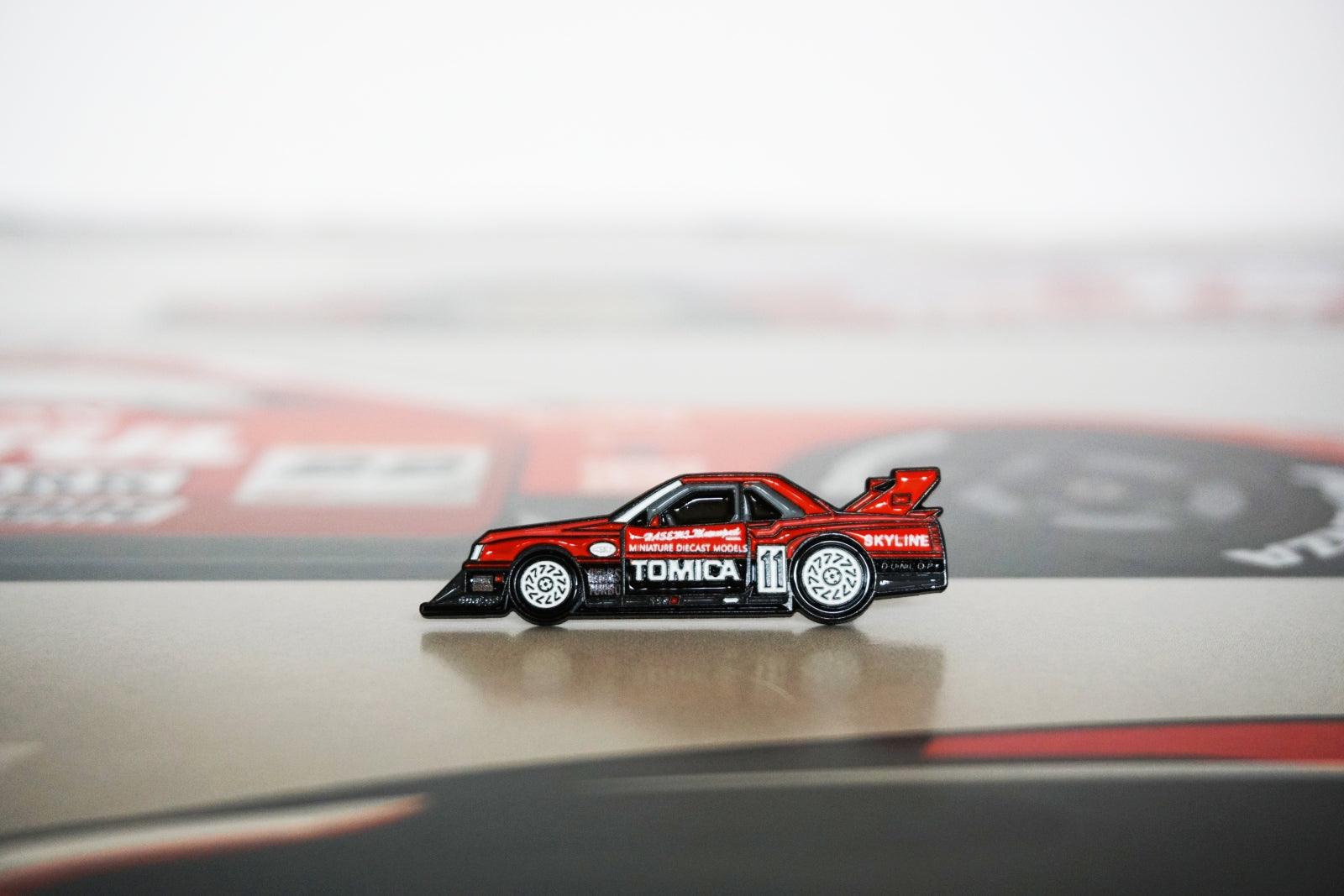 Nissan Skyline RS Silhouette Formula Race Car Collector Lapel/Hat Pin - ZSPEC Design LLC - Hardware Fasteners - accessory, bob sharp, bsr, lapel, lifestyle, nissan, nissan pin, pin, race car pin, Z - zspecdesign.com