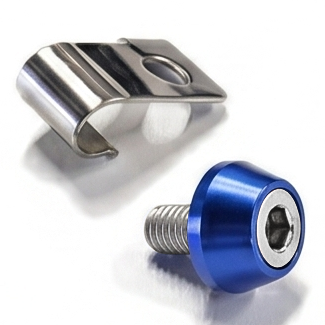 ZSPEC Throttle Cable Clip for 90-96 Nissan 300zx Z32, Stainless/Billet
