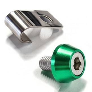ZSPEC Throttle Cable Clip for 90-96 Nissan 300zx Z32, Stainless/Billet