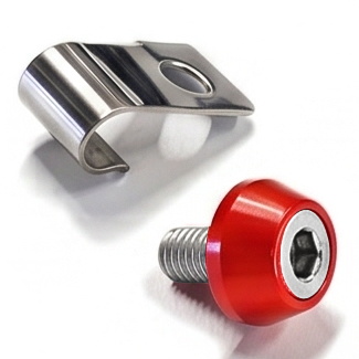 ZSPEC Throttle Cable Clip for 90-96 Nissan 300zx Z32, Stainless/Billet