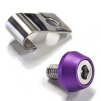 ZSPEC Throttle Cable Clip for 90-96 Nissan 300zx Z32, Stainless/Billet