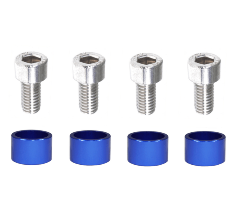 ZSPEC Throttle Cable Cover Fasteners for '90-96 Nissan 300zx Z32, Stainless & Billet