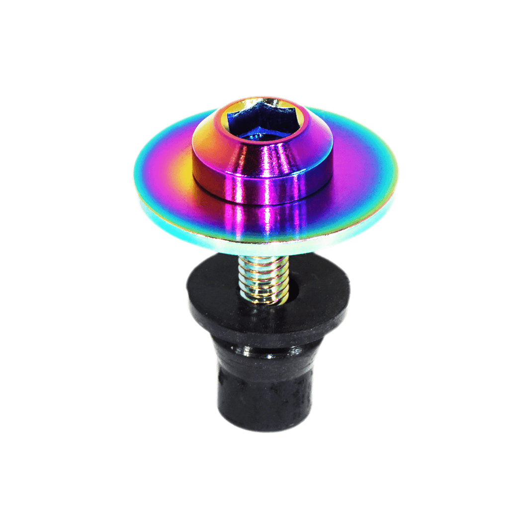 ZSPEC Plastic-Clips Replacements for Z1 Motorsports '23+ Nissan Z RZ34 Radiator Guide, Titanium - ZSPEC Design LLC - Hardware Fasteners - 2023, 400z, clip replacement, Fastener Kit, nissan, nissanz, RZ34, titanium, z34 s2, z34s2 - zspecdesign.com