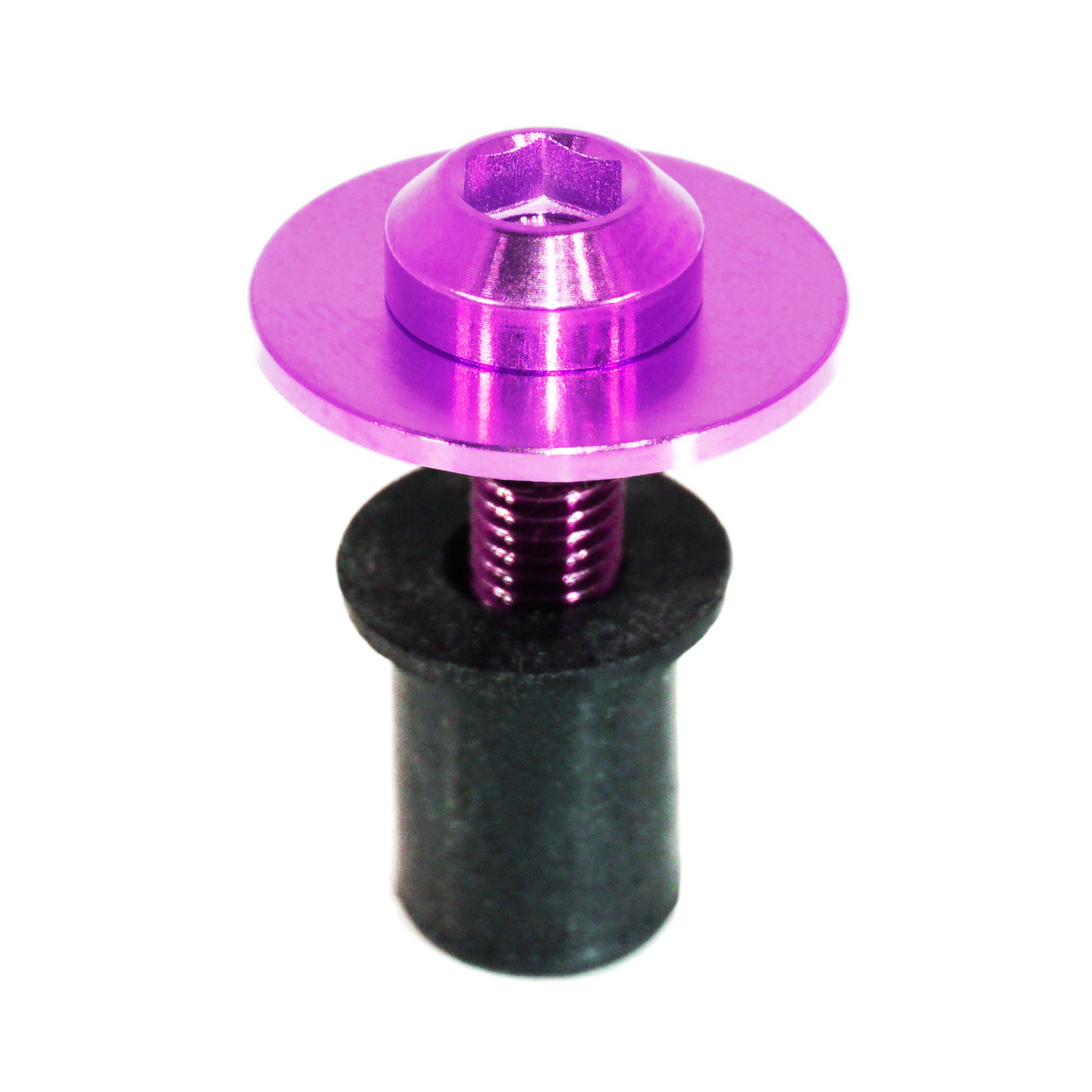 Mustang S650 Titanium Plastic-Clip Replacements Dress Up Bolts Hardware | ZSPEC Design LLC