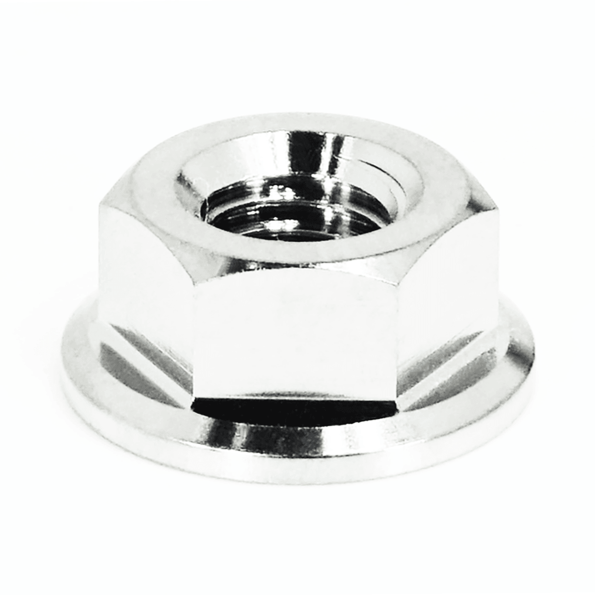 ZSPEC M12-1.25 Metric Flare Nut, Titanium Grade-5, Sold per Each - ZSPEC Design LLC - Hardware Fasteners - Dress Up Bolt, flare, m12, nut, titanium - zspecdesign.com