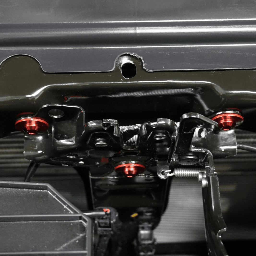 ZSPEC "Stage 1" Engine Bay Fastener Kit for 16+ Nissan Titan 5.6L, Titanium - ZSPEC Design LLC - Hardware Fasteners - 2022, a61, d41, Fastener Kit, nissan, stage 1, titanium, Washer Color - zspecdesign.com