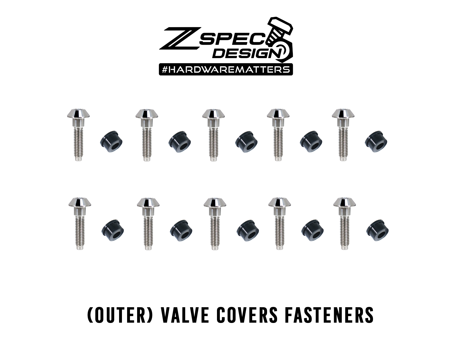 ZSPEC Stage-2 Dress Up Bolts® Hardware Kit for the Nissan Skyline GTR R32, Titanium

Grade-5 Titanium (40-45% weight-savings, non-corrosive)

Engines: RB26DETT