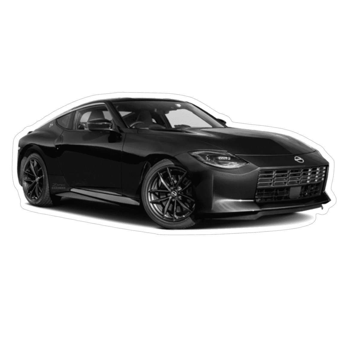 Nissan Z RZ34 Sports Car Vinyl Decal / Sticker, Black - ZSPEC Design LLC - Decals - 400z, Decal, lifestyle, nissan, nissan z, RZ34, sticker - zspecdesign.com