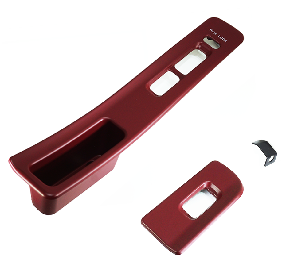 ZSPEC 300zx Z32 Window Switch Finisher Pair, Right and Left Side Bezels, fits LHD Models Only - ZSPEC Design LLC - Hardware Fasteners - 300zx, lhd, nissan, repro, z32, z32 window switch - zspecdesign.com