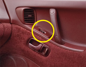 ZSPEC 300zx Z32 Passenger-Side (RIGHT) Window Switch Finisher Bezel Plastic  Interior Restoration Dash Stereo Dash Plastic Wiper Knob Interval HVAC Pods Bezel Face-Plate