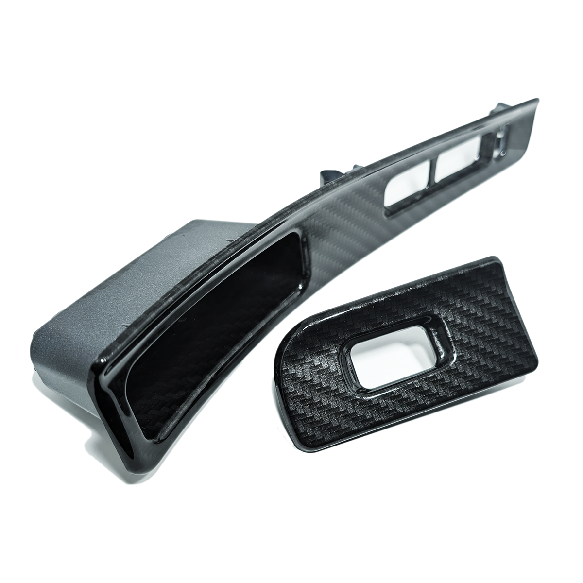 ZSPEC 300zx Z32 Window Switch Finisher Pair, fits LHD Models Only, Carbon Style