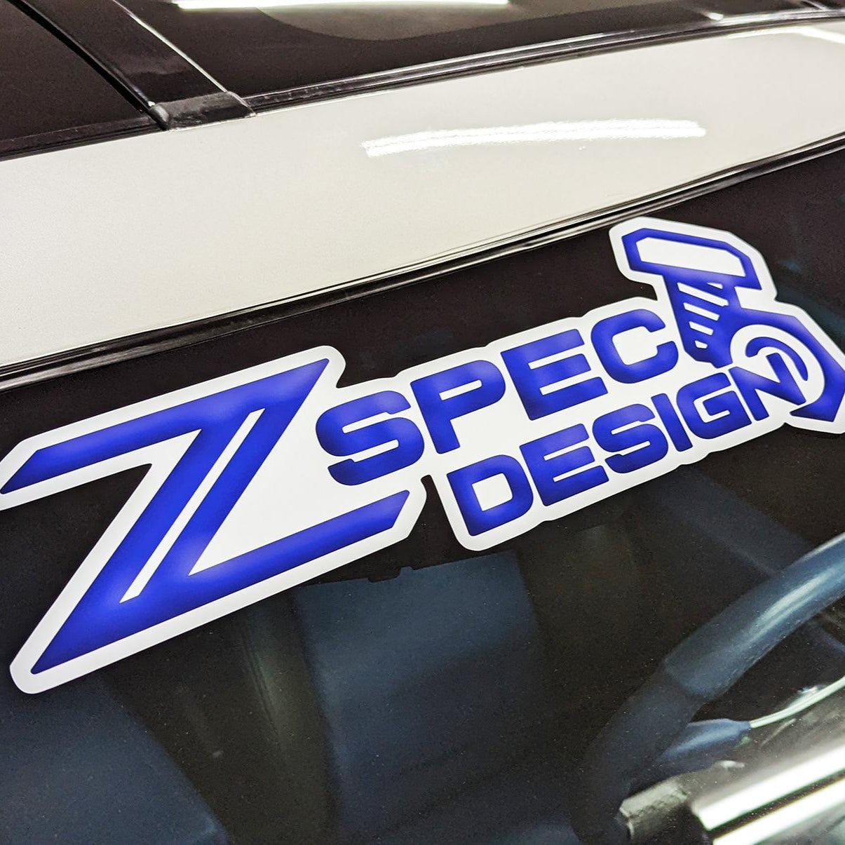 Windshield Banner, ZSPEC Design, Vinyl Sticker Decal, ~16" x 6" - ZSPEC Design LLC - Decals - 350z, 370z, autech, Decal, lifestyle, nissan, sticker - zspecdesign.com