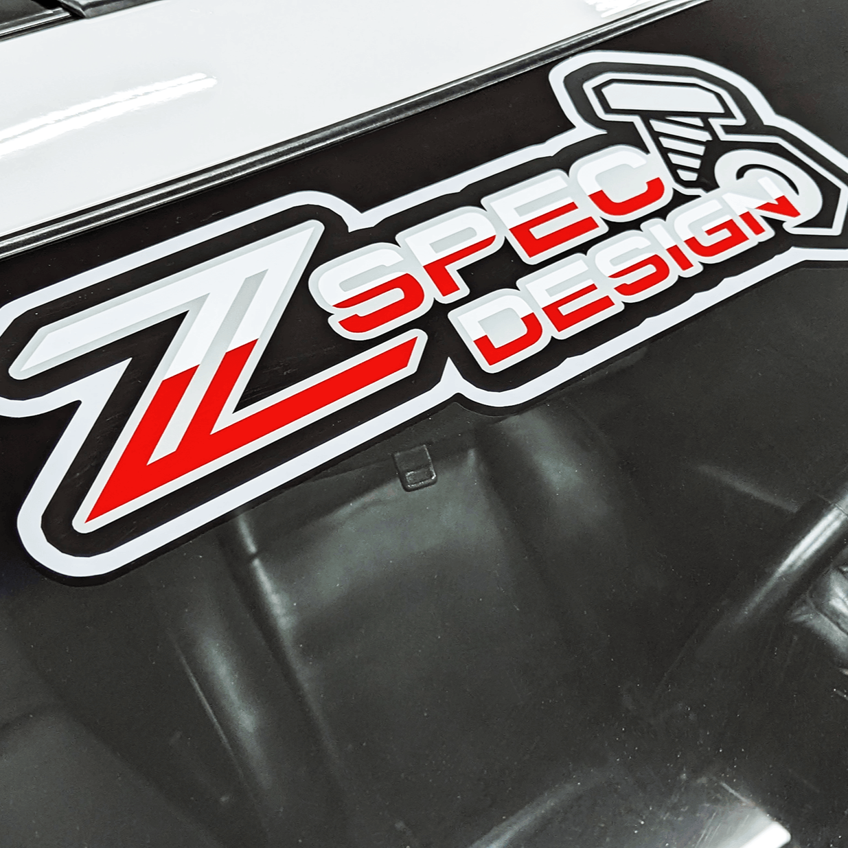 Windshield Banner, ZSPEC Design, Vinyl Sticker Decal, ~16" x 6" - ZSPEC Design LLC - Decals - 350z, 370z, autech, Decal, lifestyle, nissan, sticker - zspecdesign.com
