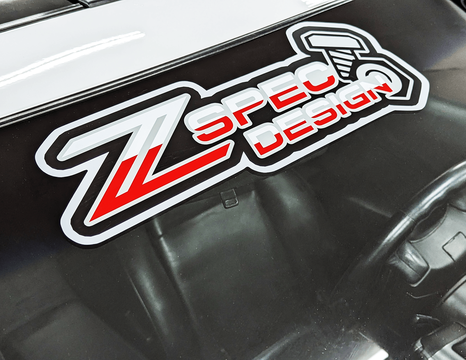 Windshield Banner, ZSPEC Design, Vinyl Sticker Decal, ~16" x 6" - ZSPEC Design LLC - Decals - 350z, 370z, autech, Decal, lifestyle, nissan, sticker - zspecdesign.com