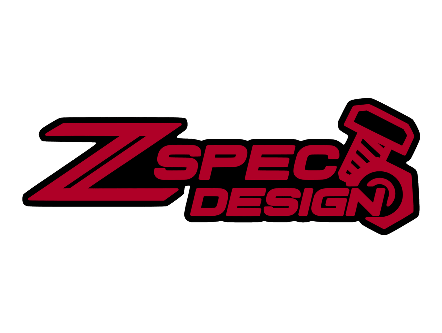 Windshield Banner, ZSPEC Design, Vinyl Sticker Decal, ~16" x  6"