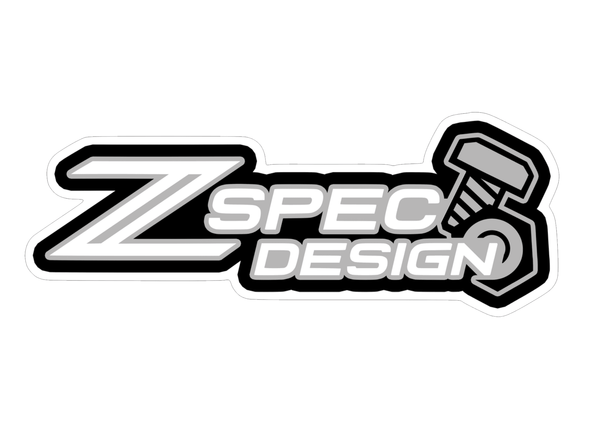 Windshield Banner, ZSPEC Design, Vinyl Sticker Decal, ~16" x 6" - ZSPEC Design LLC - Decals - 350z, 370z, autech, Decal, lifestyle, nissan, sticker - zspecdesign.com