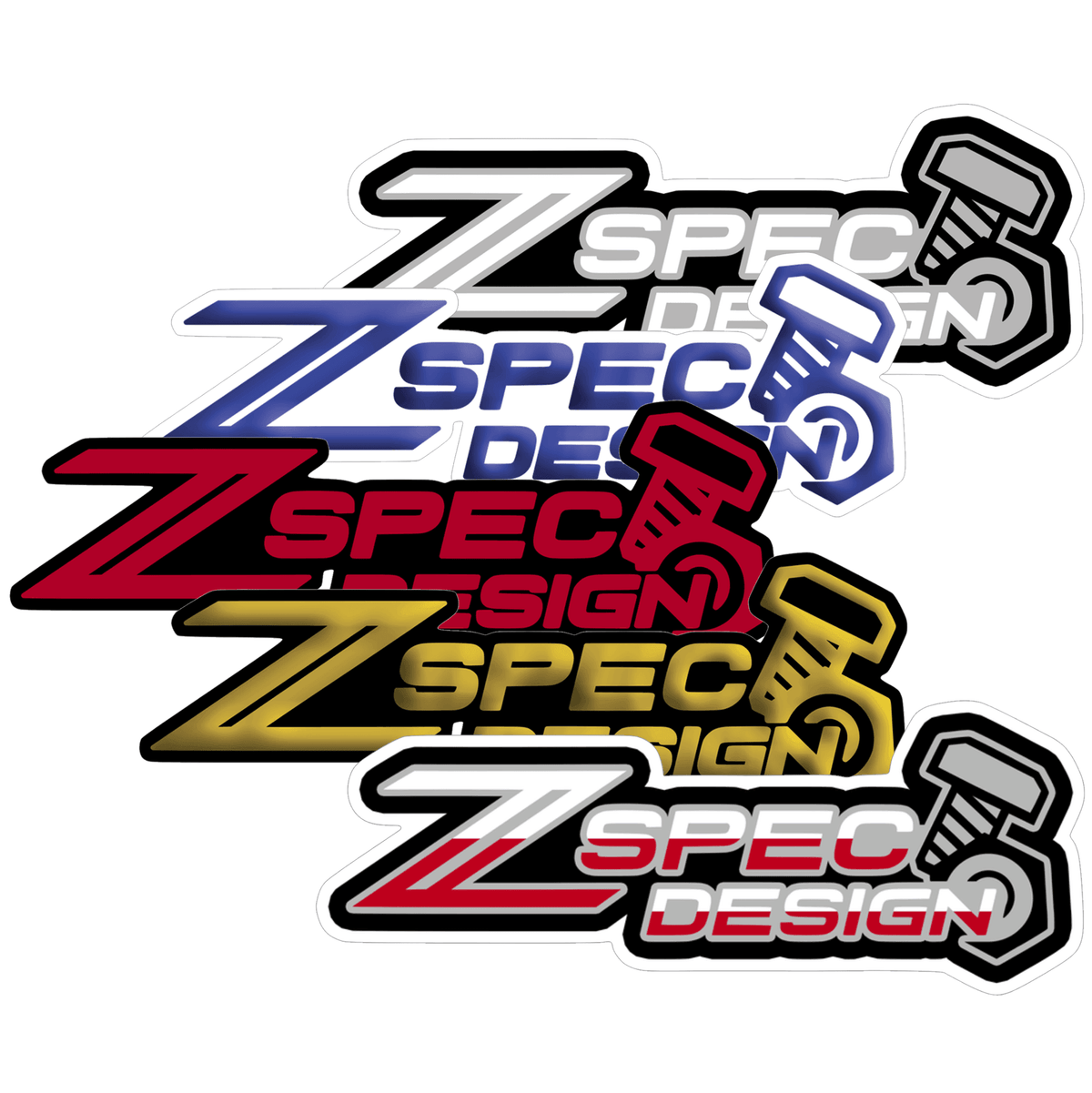 Windshield Banner, ZSPEC Design, Vinyl Sticker Decal, ~16