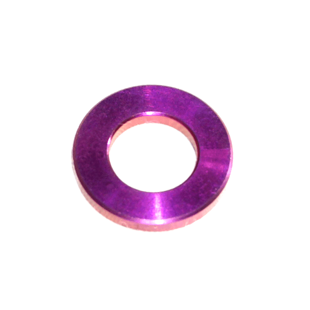 ZSPEC M4 Metric Flat Washers, Titanium Grade-5, Per Each - ZSPEC Design LLC - Hardware Fasteners - flat, m4, per each, titanium - zspecdesign.com