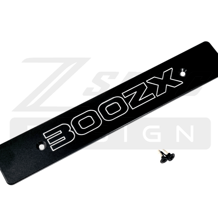 ZSPEC Front Bumper Plate for the JSPEC '90-99 Nissan Z32 300zx Fascia, Powder-Coated Billet - ZSPEC Design LLC - Vehicle Parts & Accessories - 300zx, accessory, bumper, jspec, nissan, plate, z32 - zspecdesign.com