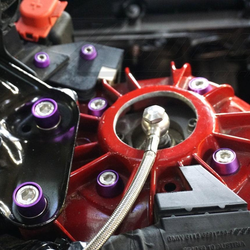 ZSPEC "Stage 2" Fastener Kit for '20+ Toyota Supra MKV GR A90, Stainless & Billet - ZSPEC Design LLC - Hardware Fasteners - a90, Fastener Kit, gr, mkv, stage 2, supra, Supra MKV, toyota - zspecdesign.com