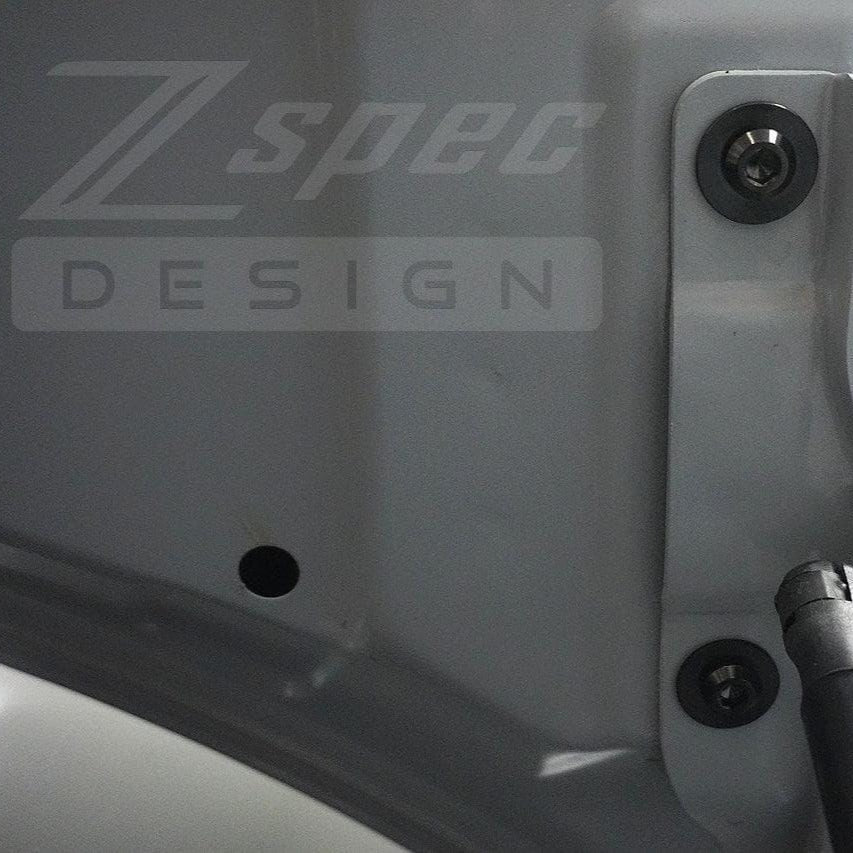 ZSPEC Hood Hinges Fasteners Kit for '18+ Stinger GT, Titanium - ZSPEC Design LLC - Hardware Fasteners - Fastener Kit, gt, stinger, titanium - zspecdesign.com