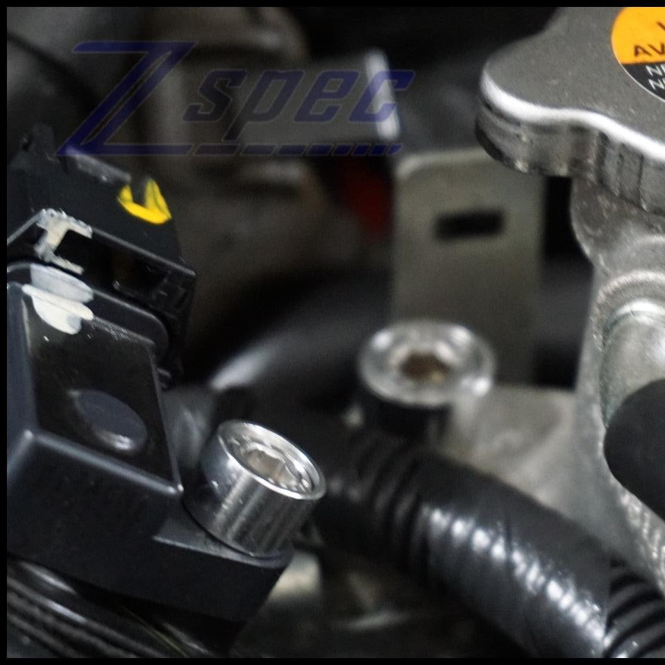 ZSPEC "Stage 3" Dress Up Bolts® Fastener Kit for '11-17 Nissan Juke, Stainless & Billet - ZSPEC Design LLC - Hardware Fasteners - Fastener Kit, juke, nissan, stage 3, Washer Color - zspecdesign.com