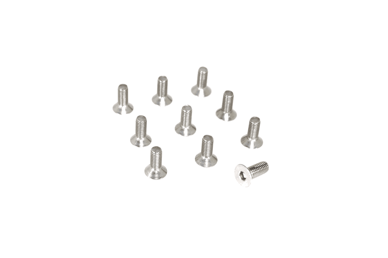 ZSPEC M3-0.5x8mm Fasteners, FHSC, Stainless SUS304, 10-Pack - ZSPEC Design LLC - Hardware Fasteners - 10-pack, Dress Up Bolt, FHSC, m3, Stainless - zspecdesign.com