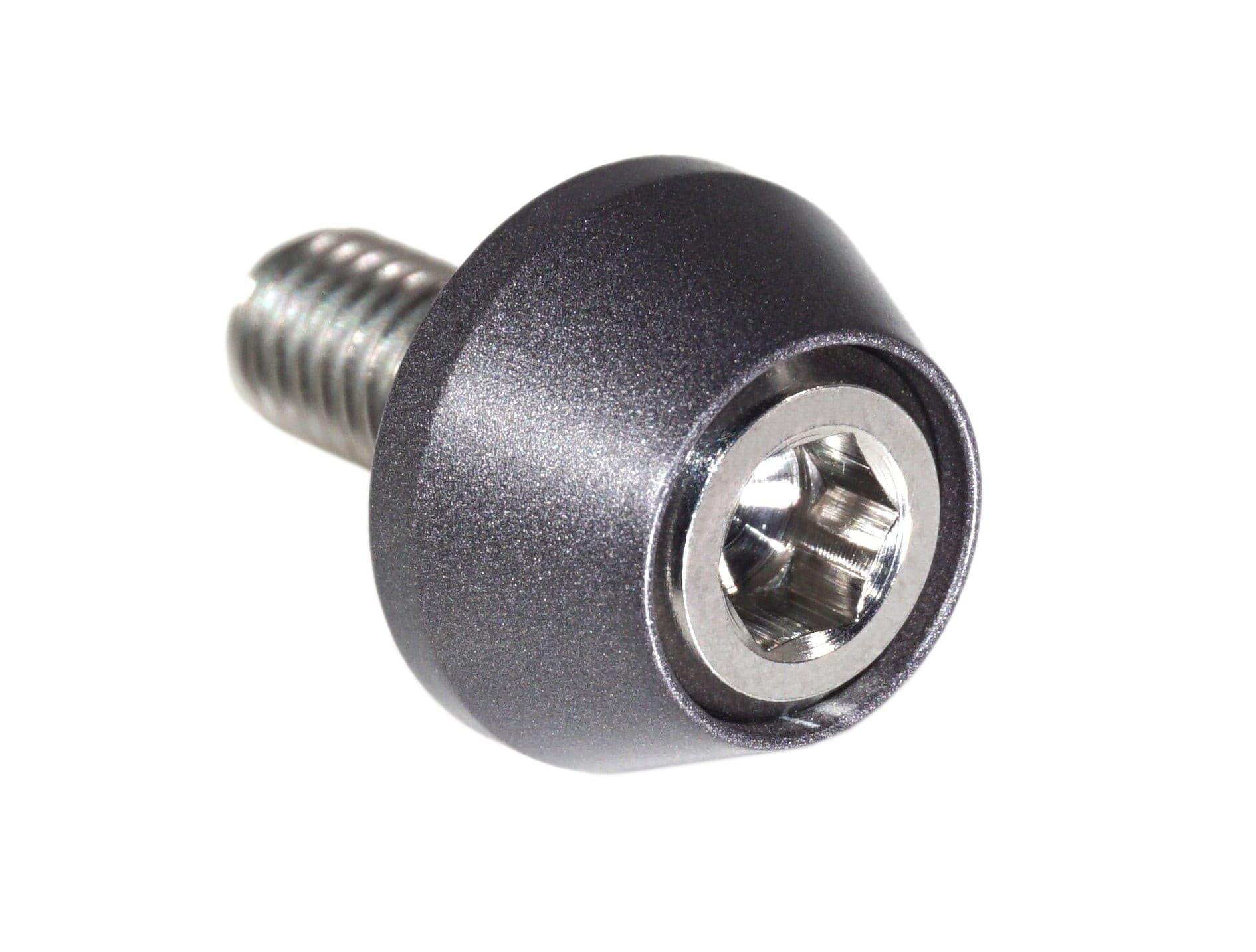Donkey Auto Products Metric License Plate Screws – 6mm X 20mm Slotted Hex Washer Head, Zinc, 100-Pack
