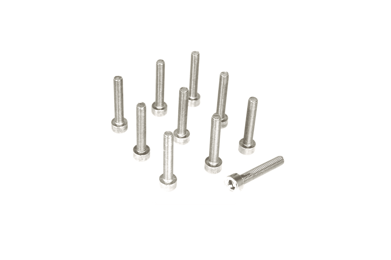 ZSPEC M3-0.5x18mm Fasteners, SHSC, Stainless SUS304, 10-Pack - ZSPEC Design LLC - Hardware Fasteners - 10-pack, Dress Up Bolt, m3, SHSC, Stainless - zspecdesign.com