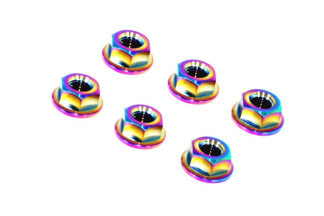ZSPEC Shock Tower Nuts for '23+ Nissan Z, Titanium - ZSPEC Design LLC - Hardware Fasteners - 350z, 370z, g35, g37, nissan, shock tower, titanium - zspecdesign.com