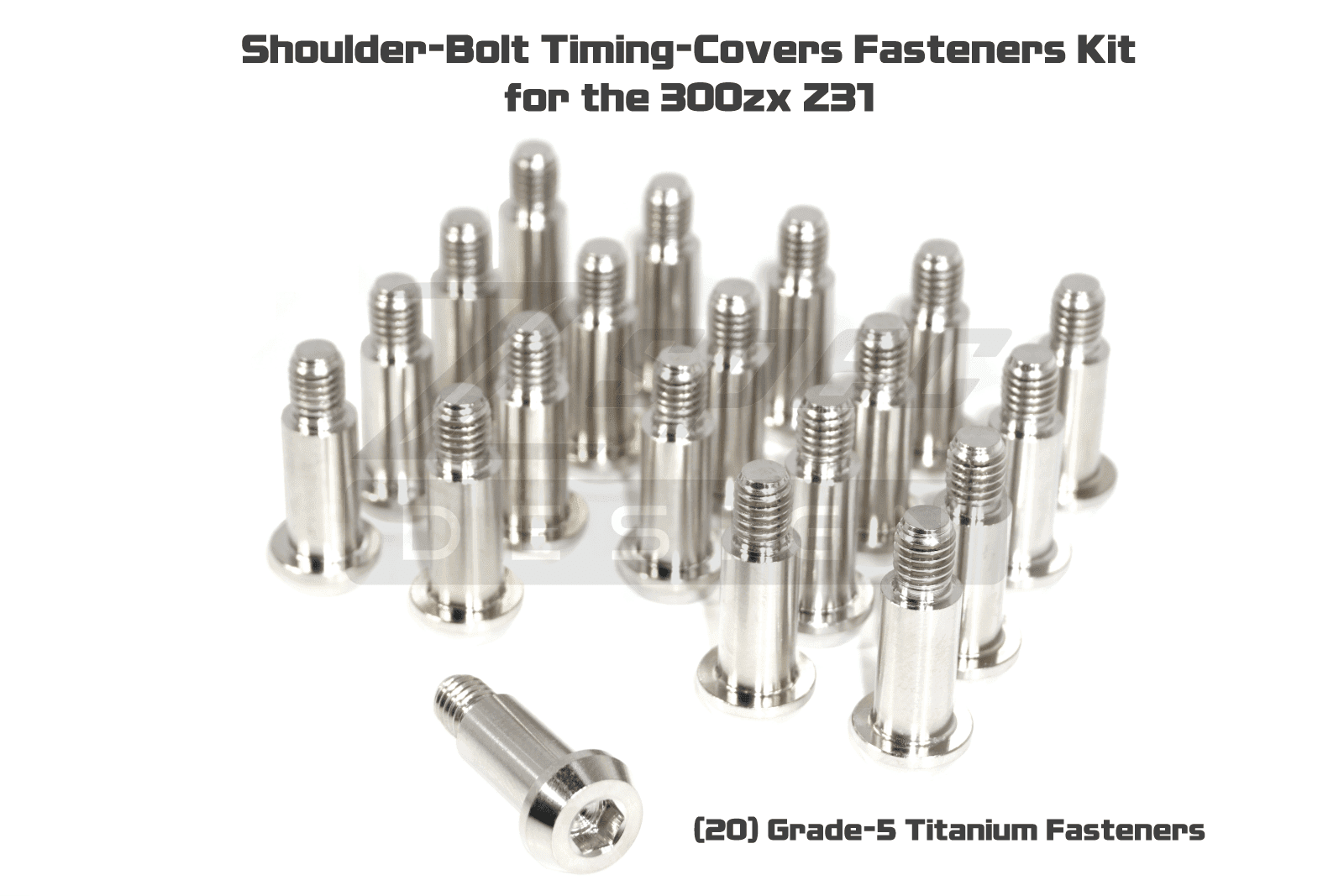 ZSPEC "Stage 3" Dress Up Bolts® Fastener Kit for 84-89 Nissan 300zx Z31 Upgraded Timing Bolts, Stainless & Billet - ZSPEC Design LLC - Hardware Fasteners - 300zx, Fastener Kit, stage 3, z31 - zspecdesign.com