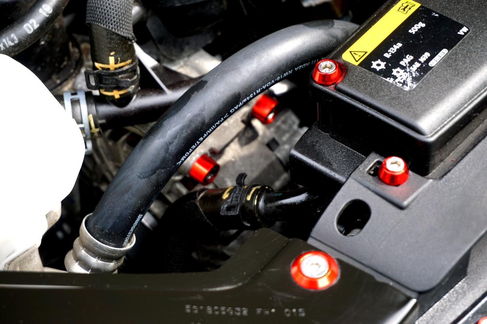 ZSPEC "Stage 1" Dress Up Bolts® Fastener Kit for '15+ VW Golf R MK7, Stainless & Billet - ZSPEC Design LLC - Hardware Fasteners - Fastener Kit, golfr, mk7, stage 1, vw - zspecdesign.com