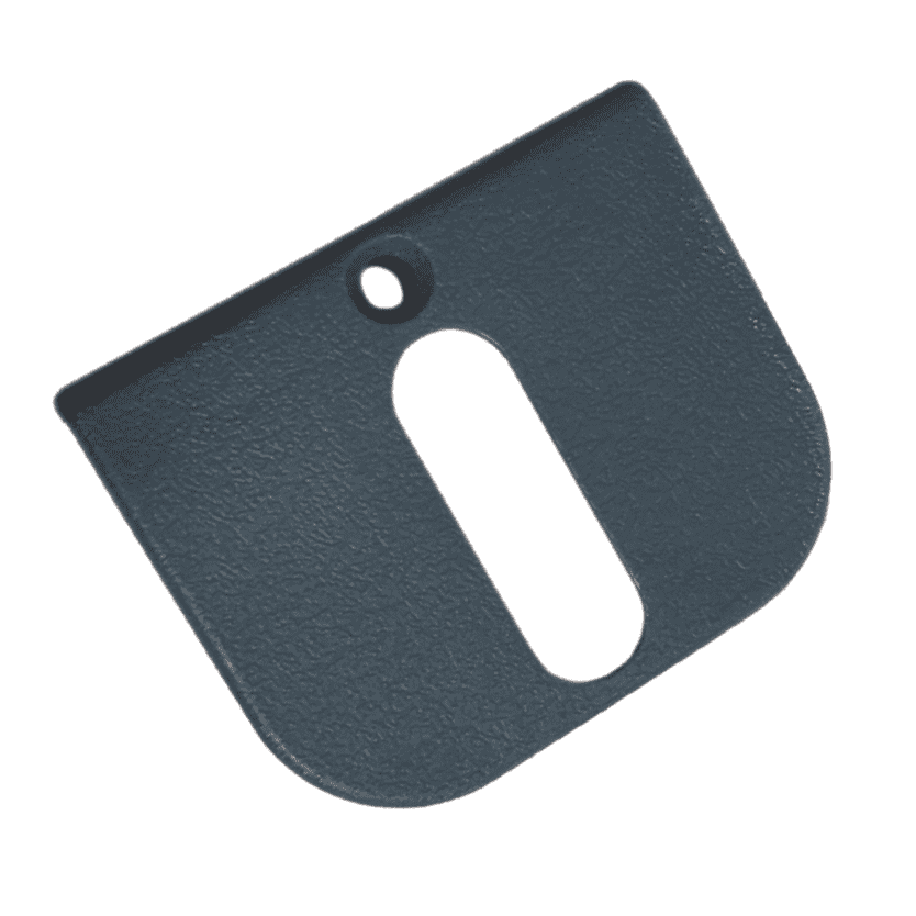ZSPEC Hatch Striker Finisher for '90-99 300zx Z32 2+0 Coupes, Charcoal-Black - ZSPEC Design LLC - Hardware Fasteners - 300zx, nissan, z32 - zspecdesign.com