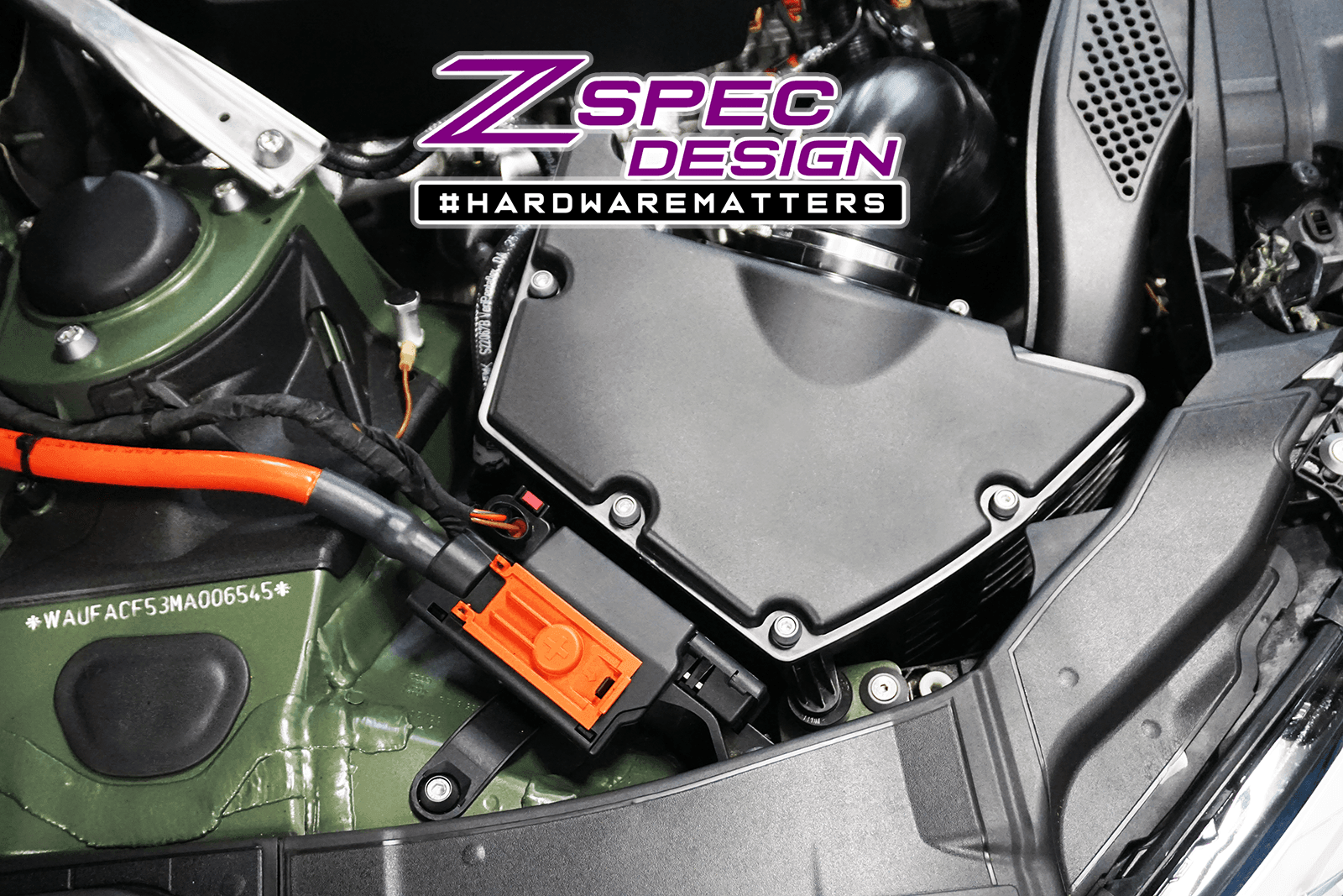 ZSPEC "Stage 2" Dress Up Bolts® Fastener Kit for '18-22+ Audi A5 8W6 2.0L, Stainless & Billet - ZSPEC Design LLC - Hardware Fasteners - 8w6, a5, a5 8w6, audi, Fastener Kit, stage 2 - zspecdesign.com