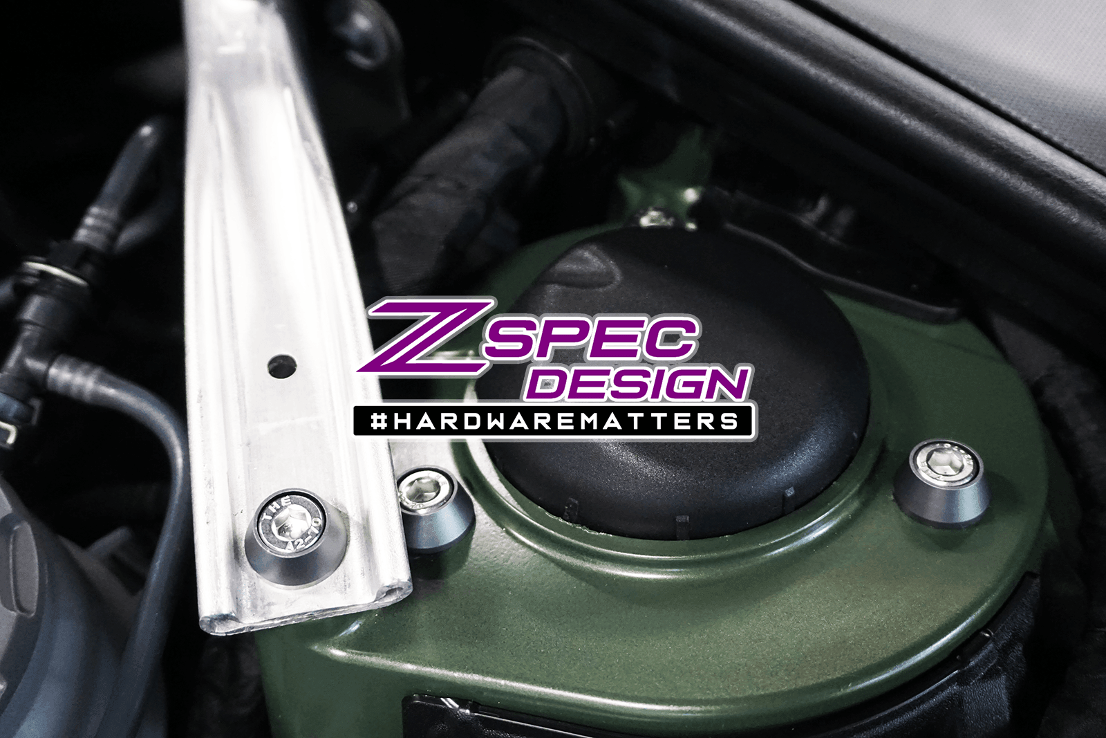 ZSPEC "Stage 1" Dress Up Bolts® Fastener Kit for '18-22+ Audi A5 8W6 2.0L, Stainless & Billet - ZSPEC Design LLC - Hardware Fasteners - 8w6, a5, a5 8w6, audi, Fastener Kit, stage 1 - zspecdesign.com